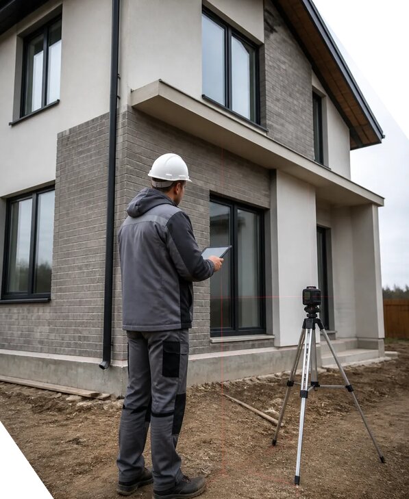 Приемка частного дома с техническим обследованием в Санкте-Петербурге